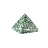 AtkitS 1PC Natural Crystal QingHai Jade Pyramid Quartz Healing Energy Stone Reiki Crystal Tower Home Decoration Crafts Gift view 1