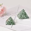 AtkitS 1PC Natural Crystal QingHai Jade Pyramid Quartz Healing Energy Stone Reiki Crystal Tower Home Decoration Crafts Gift view 4