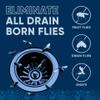 Fruit Fly Drain Treatment | Drain Fly Eliminator | Eliminates Gnats, Sewer Flies and More - Works in All Drains - 128 Fl Oz w Fly Finder view 4