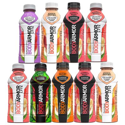 BEEQ BOX (Pack Of 9) BODYARMOR LYTE Sports Drink Variety Pack (16 fl. oz.,)