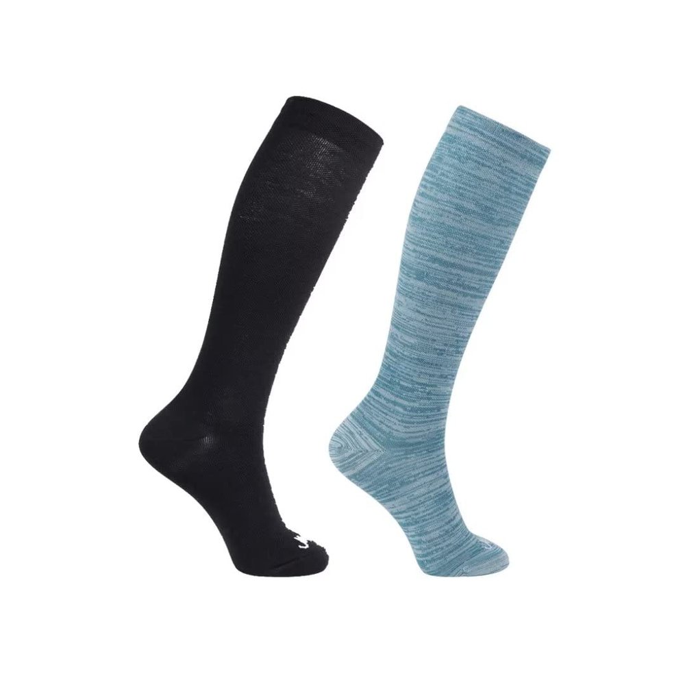 ja vie 80% Merino Wool Ultra Soft 15-20mmHg Graduated Compression Socks for Women & Men