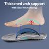 2 Pairs 4D Cloud Insoles for Men,4D Cloud Technology Insole Super Soft,4D Sports Memory Foam Insoles,Elastic Strong Arch Shock-Absorbing Insole for Men Women (Gray, 39-40) view 4