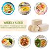 Yesland 50 Pcs Compostable Take Out Food Containers with Lid, 33 oz Bagasse to Go Container 2 Compartment Rectangular Disposable Paper Bowl, Meal Prep Food Container for Salad Leftovers view 4