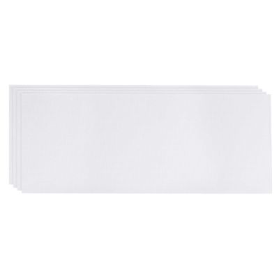 HARFINGTON 4Pcs Shoe Sole Protector 10"x3.94" Shoe Bottom Grip Pads Noise Reduction Silicone for High-Heels, Clear