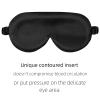 ALASKA BEAR Sleep Mask with Silk-Covered Headband for Hair Care, Silk Eye Mask Comfortable Scrunchy Band Over Ears (Built-in Contour Insert, Luxury 22 Momme) view 2