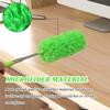 4 Pack Microfiber Feather Duster, with Extendable Pole and Bendable Head, Washable Microfibre Cleaning Tool for Cleaning Office, Car, Computer, Furniture, Sofa, Photo Frame view 4