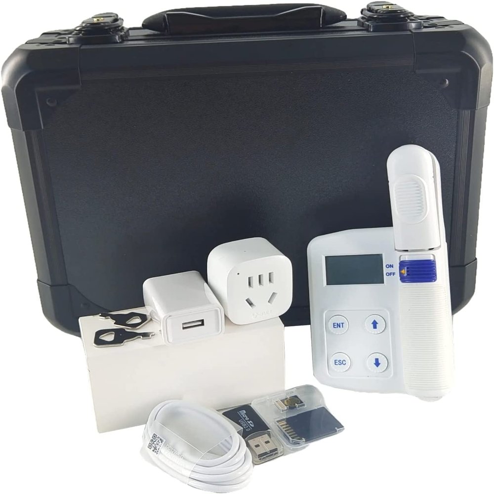 YFYIQI Chlorophyll Tester Plant Nutrition Tester Plant Leaf Chlorophyll Content Detecting Instrument with Measuring Range 0.0 to 99.9 SPAD For Measuring Instantly Relative Chlorophyll Content
