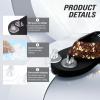 5 Pairs Clear Silicone Gel Sandal Thong Toe Protectors Flip Flops Toe Guard Cushions Anti-Skid Forefoot Pads Smooth for Men and Women 4x3.5cm view 3