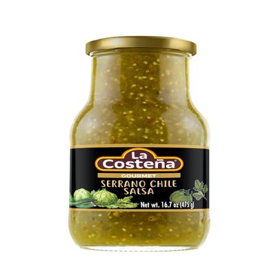 La Costea Gourmet Serrano Chile Salsa, 16.7 Oz