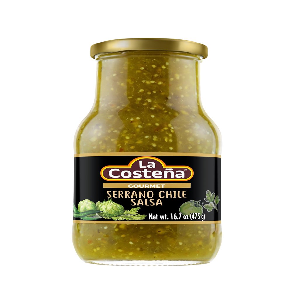 La Costea Gourmet Serrano Chile Salsa, 16.7 Oz