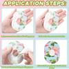 Panelee 25 Pcs Adhesive Patch Compatible with Dexcom Sweatproof Colorful Floral Variety Pre Cut Adhesive Tape, Glucose Monitor Protection (G7) view 3