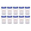 MINGZHE 10pcs Manual Contact Lens washer Professional Portable Contact Lens Washer wash Soaking Case(Blue) view 1