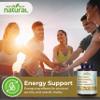 Why Not Natural 4-in-1 Organic Black Maca Root, Ashwagandha, Fenugreek, Panax Ginseng Capsules, Supplement for Men and Women view 3