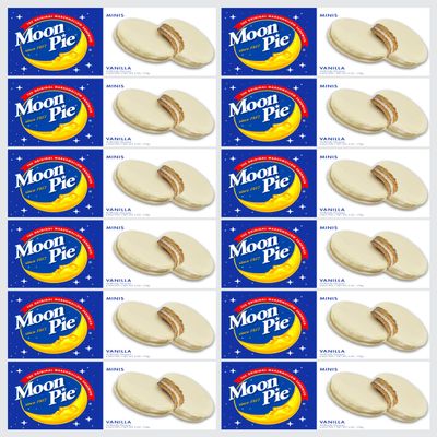 Marshmellow - Cookies - 72 Count (12 Boxes, 6 Each) Individually Wrapped Bulk Snacks for Office, Staff, Clients, Meetings, Training, Events Wholesale Treats (Vanilla)