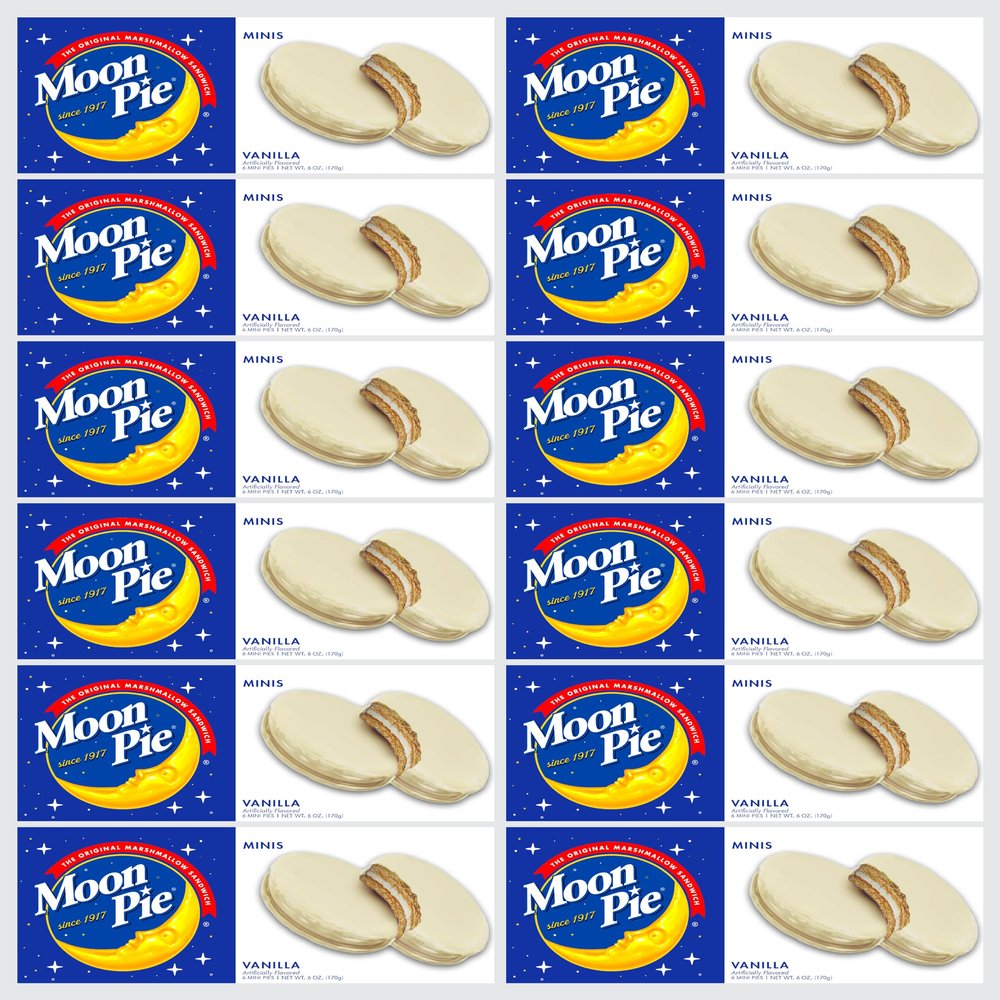 Marshmellow - Cookies - 72 Count (12 Boxes, 6 Each) Individually Wrapped  Bulk Snacks for Office, Staff, Clients, Meetings, Training, Events  Wholesale Treats (Vanilla)