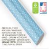 Blue and White Sperm Gift Wrap Thick Wrapping Paper Baby Shower Theme Party Decor (One 20 inch x 30 inch sheet) view 4