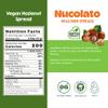Nucolato Vegan Hazelnut Spread | Healthy Snacks, Protein Snacks, Gluten Free, Keto, Low Carb, Vegan, Sugar Free, Added Protein, Perfect Dessert & Breakfast Topping view 2