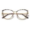 2023 Transition Photochromic Cat Eye Bifocal Reading Glasses For Women Outdoor driving Sunglasses Readers (leopard, 3.75, multiplier_x) view 3