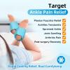 Comfytemp Ankle Ice Pack Wrap for Swelling, Plantar Fasciitis, Foot Pain Relief, FSA Eligible HSA, Gel Pack for Injuries Reusable, Hot Cold Compress for Achilles Tendonitis, Sprain Ankles, Gift, 2 Pcs view 2