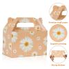 12 Pcs Daisy Flower Treat Boxes Party Supplies Hippie Daisy Flower Summer Party Favors Goodie Gift Boxes for Girls Birthday Baby Shower Wedding Decorations Retro Hippie Boho Treat Candy Box Home view 4