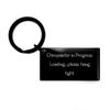 Perfect Chiropractor Gifts, Chiropractor in Progress. Loading..., Graduation Gifts, Keychain for Chiropractor from Team Leader, Chiropractic Care, Spinal Manipulation, Alternative Medicine, Pain view 1