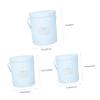 Alipis 3pcs Round Flower Boxes Decorative Packaging Buckets for Flower Arrangements Storage and Floral Designs for Valentine Day and Home Decor view 2