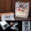 Honbay 30PCS Plastic Shopping Bags with Handle Daisy Pattern Cake Bread Goodies Treats Packaging Bag for Gift Wrapping Wedding Party Favors or Small Business view 4