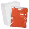 300-Pack 11.8 x 14 Inch Resealable Self-Adhesive Cellophane Bags for Clothing Packaging Clear Plastic Bag with Reinforced Sides, Durable Cello Bags for Clothing, T-Shirts, Pants view 1