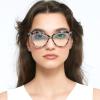 mincl Transition Photochromic Bifocal Reading Glasses Women Cat Sunglasses Readers Fashion 2 Pack Anti Eyestrain & Headache (2pcs-blue&gray, 1.5, multiplier_x) view 2