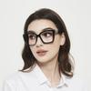 WEMOOTANTS Oversized Black 2.25 Reading Glasses for Women Men Large Square Readers 1.0 1.25 1.5 1.75 2.0 2.25+ 2.5 2.75 3.0 3.5 view 1