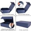 Aimyoo Navy Blue Magnetic Gift Boxes with Lids 13.8x9x4.3 in, Large Bridesmaid Groomsman Proposal Box, Rectangle Collapsible Box for Present Graduation Birthday Storage 5 Pack view 3