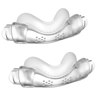 2 Packs Replacement Cushion for Airfit N30i(S), 2 Packs Old Version Curved Nasal Cradle Cushion Compatible with N30i, Soft & Comfortable Great-Value Supplies by Medihealer