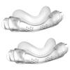 2 Packs Replacement Cushion for Airfit N30i(S), 2 Packs Old Version Curved Nasal Cradle Cushion Compatible with N30i, Soft & Comfortable Great-Value Supplies by Medihealer view 1