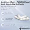 2 Packs Replacement Cushion for Airfit N30i(S), 2 Packs Old Version Curved Nasal Cradle Cushion Compatible with N30i, Soft & Comfortable Great-Value Supplies by Medihealer view 2