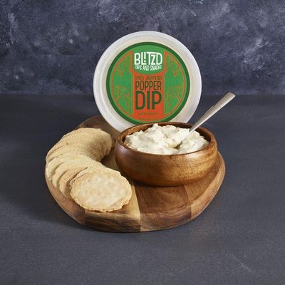 Blitzd Spicy Jalapeno Popper Dip, 8 oz, 9 Pack