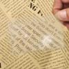 1/10 Pcs 3 X Magnifier Magnification Magnifying Fresnel Lens Pocket Credit Card Size Transparent Magnifying Glass 85x55mm # Marriage view 3