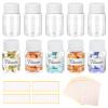 10pcs Medicine Bottle Medicine Empty Bottles Pill Bottle Container Bottles for Pill Containers Transparent with Cap Plastic view 1