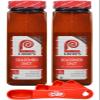 Lawry's Seasoned Salt, 40 oz (Pack of 2) with By The Cup Swivel Spoons view 1