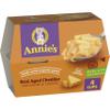 Annie's Real Aged Cheddar Microwave Mac and Cheese with Organic Pasta, Made with Real Cheese, Dinner Side or Snacks, 4 Cups, 8.04 oz view 1