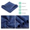 100% Cotton Dishcloth for Kitchen and Home Ultra Soft and Absorbent Kitchen Towel Reusable Cleaning Cloth Tools (Color : 4pcs-02) view 3
