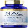 Carlyle NAC Supplement N-Acetyl Cysteine 1000mg | 80 Capsules | with Selenium & Molybdenum | Vegetarian, Non-GMO & Gluten Free view 1