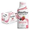 Freeflow Fit Energy Shots, Strawberry Burst, Natural Caffeine Boost with L-theanine, Ginseng, Vitamins, Prebiotics, Electrolytes (6 Count, 2oz Shots) view 1