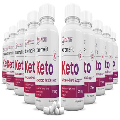 Justified Laboratories (10 Pack) Xtreme Fit Keto ACV Pills 1275MG Formulated with Apple Cider Vinegar Keto Support Blend Alternative to Gummies 600 Capsules
