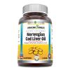 Amazing Omega Norwegian Cod Liver Oil 1250 Mg Softgels Supplement | Omega-3, EPA, DHA, Vitamin A, Vitamin D & Vitamin E (Lemon | 120 Count) view 1