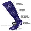 6 Pairs of Diabetic Over The Calf - Knee High Cotton Socks (Navy - 6 Pairs, Fit Men's Shoe Size 12-15) view 2