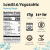 Kettle & Fire Organic Lentil & Vegetable Hearty Soup, 16 Oz view 2