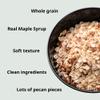 Burl Barley Granola, Maple Syrup & Pecan Granola, 1 lb, 3 Pack, Whole Grain Barley Cereal, Rolled Barley Grain, Sweetened with Real Maple Syrup view 3