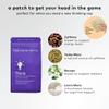 The Good Patch Think Patch, Natural Patch with Caffeine, Yerba Mate, Bacop, Lion's Mane, Plant Powered Wearable Wellness, Focus Patches, Sustained Release (8 Total Patches) view 2