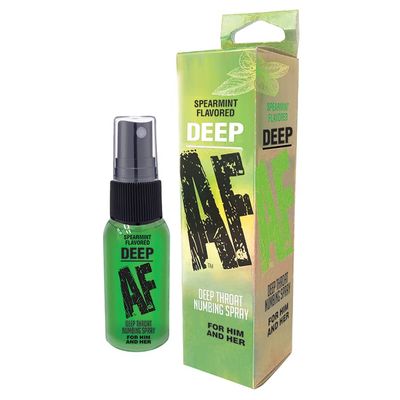 Naughty Kitty Kat Deep AF Deep Throat Spray (Spearmint)