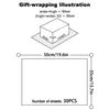 30Pcs Butterfly Tissue Paper Sheets, 14x20inch Gold & Rose Gold Wrapping Tissue Paper Sheets for Packaging for Christmas Wedding Birthday Party Baby Showers DIY Crafts Arts (White Background) view 2